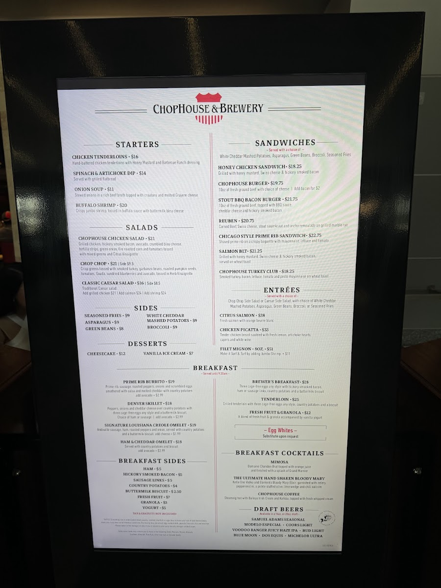 Chophouse Menu - Image 6